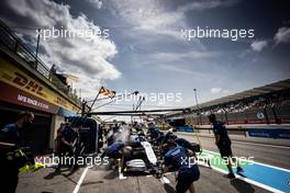Nicholas Latifi (CDN) Williams Racing FW43B in the pits. 18.06.2021. Formula 1 World Championship, Rd 7, French Grand Prix, Paul Ricard, France, Practice Day.
