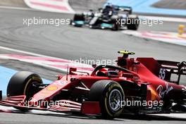 Carlos Sainz Jr (ESP) Ferrari SF-21. 18.06.2021. Formula 1 World Championship, Rd 7, French Grand Prix, Paul Ricard, France, Practice Day.