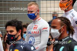Nikita Mazepin (RUS) Haas F1 Team on the grid. 20.06.2021. Formula 1 World Championship, Rd 7, French Grand Prix, Paul Ricard, France, Race Day.
