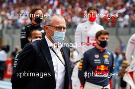 Stefano Domenicali (ITA) Formula One President and CEO on the grid. 20.06.2021. Formula 1 World Championship, Rd 7, French Grand Prix, Paul Ricard, France, Race Day.
