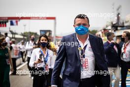 Eric Boullier (FRA) French Grand Prix Managing Director on the grid. 20.06.2021. Formula 1 World Championship, Rd 7, French Grand Prix, Paul Ricard, France, Race Day.