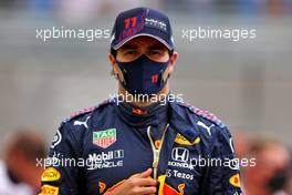 Sergio Perez (MEX) Red Bull Racing on the grid. 20.06.2021. Formula 1 World Championship, Rd 7, French Grand Prix, Paul Ricard, France, Race Day.