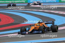Lando Norris (GBR), McLaren F1 Team  20.06.2021. Formula 1 World Championship, Rd 7, French Grand Prix, Paul Ricard, France, Race Day.