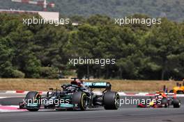 Lewis Hamilton (GBR) Mercedes AMG F1 W12. 20.06.2021. Formula 1 World Championship, Rd 7, French Grand Prix, Paul Ricard, France, Race Day.