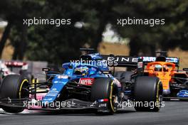 Fernando Alonso (ESP) Alpine F1 Team A521. 20.06.2021. Formula 1 World Championship, Rd 7, French Grand Prix, Paul Ricard, France, Race Day.