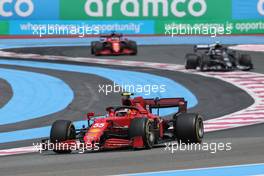 Carlos Sainz Jr (ESP), Scuderia Ferrari  20.06.2021. Formula 1 World Championship, Rd 7, French Grand Prix, Paul Ricard, France, Race Day.