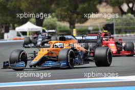 Daniel Ricciardo (AUS), McLaren F1 Team  20.06.2021. Formula 1 World Championship, Rd 7, French Grand Prix, Paul Ricard, France, Race Day.