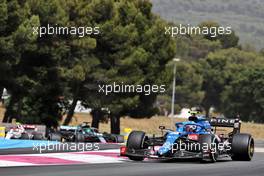 Esteban Ocon (FRA) Alpine F1 Team A521. 20.06.2021. Formula 1 World Championship, Rd 7, French Grand Prix, Paul Ricard, France, Race Day.