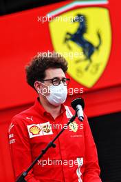 Mattia Binotto (ITA) Ferrari Team Principal. 19.06.2021. Formula 1 World Championship, Rd 7, French Grand Prix, Paul Ricard, France, Qualifying Day.