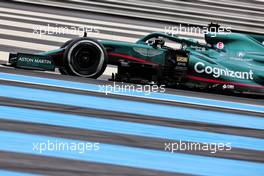 Lance Stroll (CDN) Aston Martin F1 Team AMR21. 19.06.2021. Formula 1 World Championship, Rd 7, French Grand Prix, Paul Ricard, France, Qualifying Day.
