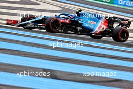 Esteban Ocon (FRA) Alpine F1 Team A521. 19.06.2021. Formula 1 World Championship, Rd 7, French Grand Prix, Paul Ricard, France, Qualifying Day.