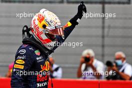 Max Verstappen (NLD) Red Bull Racing celebrates his pole position in qualifying parc ferme. 19.06.2021. Formula 1 World Championship, Rd 7, French Grand Prix, Paul Ricard, France, Qualifying Day.