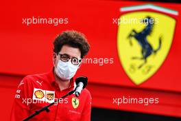 Mattia Binotto (ITA) Ferrari Team Principal. 19.06.2021. Formula 1 World Championship, Rd 7, French Grand Prix, Paul Ricard, France, Qualifying Day.