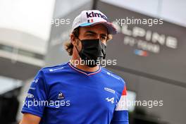 Fernando Alonso (ESP) Alpine F1 Team. 20.06.2021. Formula 1 World Championship, Rd 7, French Grand Prix, Paul Ricard, France, Race Day.