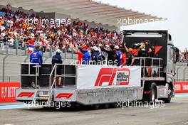 The drivers parade. 20.06.2021. Formula 1 World Championship, Rd 7, French Grand Prix, Paul Ricard, France, Race Day.