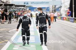 (L to R): Dr Ian Roberts (GBR) FIA Doctor and Alan Van Der Merwe (RSA) FIA Medical Car Driver. 20.06.2021. Formula 1 World Championship, Rd 7, French Grand Prix, Paul Ricard, France, Race Day.