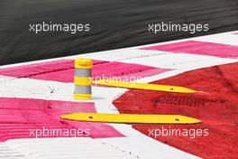 Circuit atmosphere - kerb detail. 17.06.2021. Formula 1 World Championship, Rd 7, French Grand Prix, Paul Ricard, France, Preparation Day.
