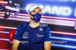 Nicholas Latifi (CDN) Williams Racing in the FIA Press Conference. 17.06.2021. Formula 1 World Championship, Rd 7, French Grand Prix, Paul Ricard, France, Preparation Day.