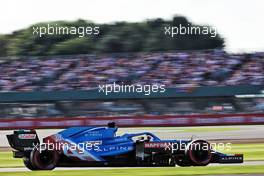 Fernando Alonso (ESP) Alpine F1 Team A521. 16.07.2021. Formula 1 World Championship, Rd 10, British Grand Prix, Silverstone, England, Practice Day.