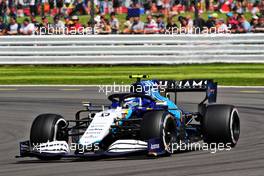 Nicholas Latifi (CDN) Williams Racing FW43B. 16.07.2021. Formula 1 World Championship, Rd 10, British Grand Prix, Silverstone, England, Practice Day.