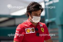 Carlos Sainz Jr (ESP) Ferrari. 16.07.2021. Formula 1 World Championship, Rd 10, British Grand Prix, Silverstone, England, Practice Day.