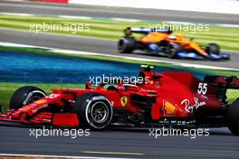 Carlos Sainz Jr (ESP) Ferrari SF-21. 16.07.2021. Formula 1 World Championship, Rd 10, British Grand Prix, Silverstone, England, Practice Day.