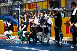 Nicholas Latifi (CDN) Williams Racing on the grid. 18.07.2021. Formula 1 World Championship, Rd 10, British Grand Prix, Silverstone, England, Race Day.