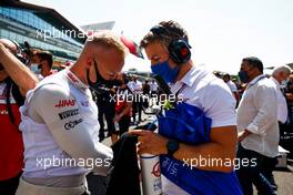 Nikita Mazepin (RUS) Haas F1 Team on the grid. 18.07.2021. Formula 1 World Championship, Rd 10, British Grand Prix, Silverstone, England, Race Day.