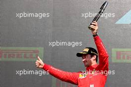 2nd place Charles Leclerc (MON) Ferrari. 18.07.2021. Formula 1 World Championship, Rd 10, British Grand Prix, Silverstone, England, Race Day.