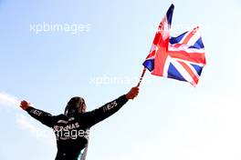 1st place Lewis Hamilton (GBR) Mercedes AMG F1 W12. 18.07.2021. Formula 1 World Championship, Rd 10, British Grand Prix, Silverstone, England, Race Day.