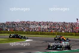 Lewis Hamilton (GBR) Mercedes AMG F1 W12. 18.07.2021. Formula 1 World Championship, Rd 10, British Grand Prix, Silverstone, England, Race Day.