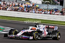 Nikita Mazepin (RUS) Haas F1 Team VF-21. 18.07.2021. Formula 1 World Championship, Rd 10, British Grand Prix, Silverstone, England, Race Day.