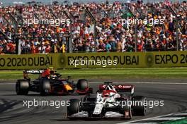 Kimi Raikkonen (FIN) Alfa Romeo Racing C41. 18.07.2021. Formula 1 World Championship, Rd 10, British Grand Prix, Silverstone, England, Race Day.
