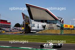 A historic Williams. 18.07.2021. Formula 1 World Championship, Rd 10, British Grand Prix, Silverstone, England, Race Day.
