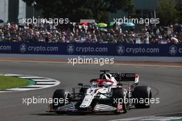 Kimi Raikkonen (FIN) Alfa Romeo Racing C41. 18.07.2021. Formula 1 World Championship, Rd 10, British Grand Prix, Silverstone, England, Race Day.