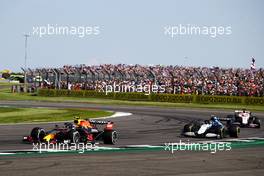 Sergio Perez (MEX) Red Bull Racing RB16B. 18.07.2021. Formula 1 World Championship, Rd 10, British Grand Prix, Silverstone, England, Race Day.