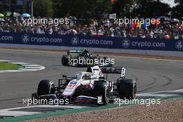 Mick Schumacher (GER) Haas VF-21. 18.07.2021. Formula 1 World Championship, Rd 10, British Grand Prix, Silverstone, England, Race Day.