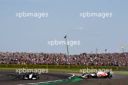 Kimi Raikkonen (FIN) Alfa Romeo Racing C41 spins. 18.07.2021. Formula 1 World Championship, Rd 10, British Grand Prix, Silverstone, England, Race Day.