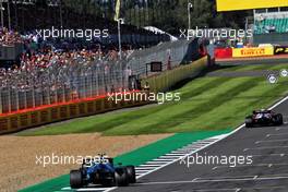 Nicholas Latifi (CDN) Williams Racing FW43B. 18.07.2021. Formula 1 World Championship, Rd 10, British Grand Prix, Silverstone, England, Race Day.