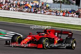 Carlos Sainz Jr (ESP) Ferrari SF-21. 18.07.2021. Formula 1 World Championship, Rd 10, British Grand Prix, Silverstone, England, Race Day.
