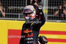 Max Verstappen (NLD) Red Bull Racing wins the sprint race and claims pole position. 17.07.2021. Formula 1 World Championship, Rd 10, British Grand Prix, Silverstone, England, Qualifying Day.
