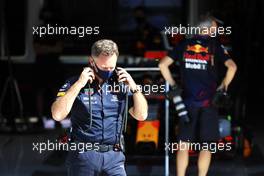 Christian Horner (GBR) Red Bull Racing Team Principal. 17.07.2021. Formula 1 World Championship, Rd 10, British Grand Prix, Silverstone, England, Qualifying Day.
