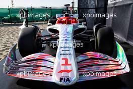 2022 F1 Car in the paddock. 17.07.2021. Formula 1 World Championship, Rd 10, British Grand Prix, Silverstone, England, Qualifying Day.