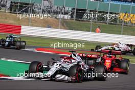 Kimi Raikkonen (FIN) Alfa Romeo Racing C41. 17.07.2021. Formula 1 World Championship, Rd 10, British Grand Prix, Silverstone, England, Qualifying Day.