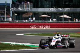 Mick Schumacher (GER) Haas VF-21. 17.07.2021. Formula 1 World Championship, Rd 10, British Grand Prix, Silverstone, England, Qualifying Day.