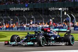 Lewis Hamilton (GBR) Mercedes AMG F1 W12. 17.07.2021. Formula 1 World Championship, Rd 10, British Grand Prix, Silverstone, England, Qualifying Day.