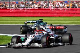 Kimi Raikkonen (FIN) Alfa Romeo Racing C41. 17.07.2021. Formula 1 World Championship, Rd 10, British Grand Prix, Silverstone, England, Qualifying Day.