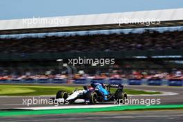George Russell (GBR) Williams Racing FW43B. 17.07.2021. Formula 1 World Championship, Rd 10, British Grand Prix, Silverstone, England, Qualifying Day.