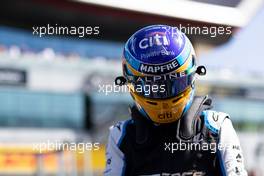 Fernando Alonso (ESP) Alpine F1 Team on the grid. 17.07.2021. Formula 1 World Championship, Rd 10, British Grand Prix, Silverstone, England, Qualifying Day.