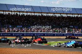 Carlos Sainz Jr (ESP) Ferrari SF-21 runs wide. 17.07.2021. Formula 1 World Championship, Rd 10, British Grand Prix, Silverstone, England, Qualifying Day.